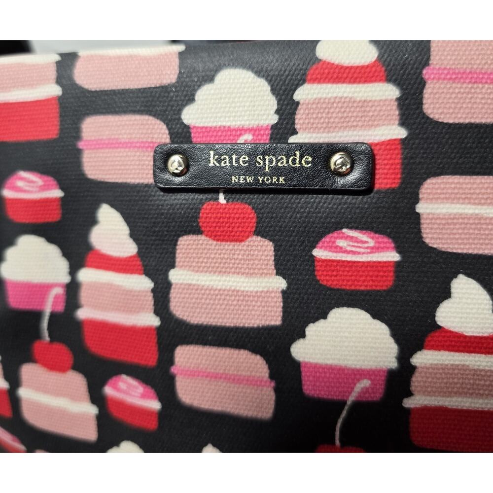 Kate Spade New York Cupcake Tote Bag Take The Cake Bon Shopper - Picture 3 of 13